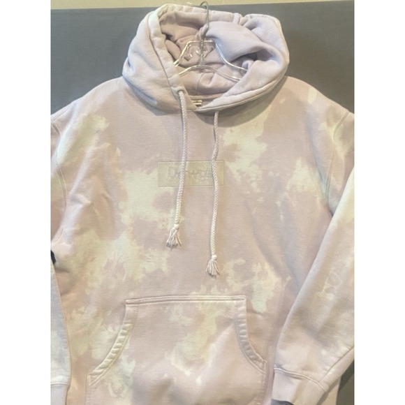 Tie Dye Hooded Sweatshirt Mens Medium Purple Independent Trading Co. Pullover - Picture 2 of 12